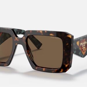 Prada Brown Tortoise Sunglasses